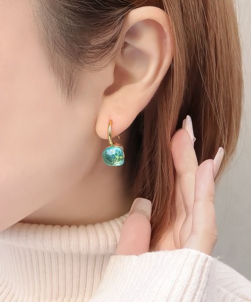blackdia ocean ピアス クォーツピアス レディース : ZOZOTOWN