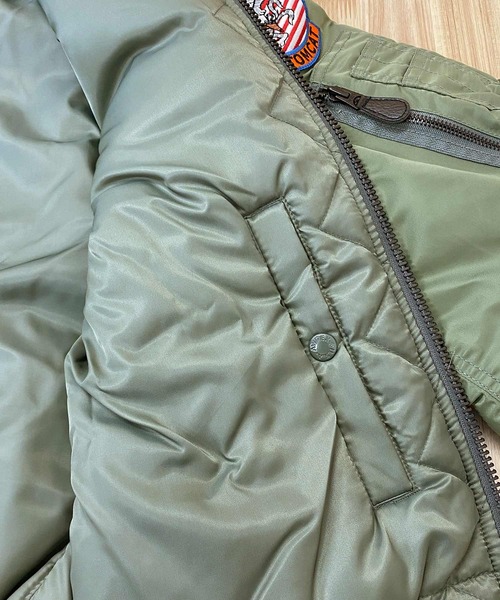 美品‼️AVIREXMA-1カーキサイズM 楽天市場】AVIREX 公式通販｜SIGNATURE LOGO MA-1/シグネチャー
