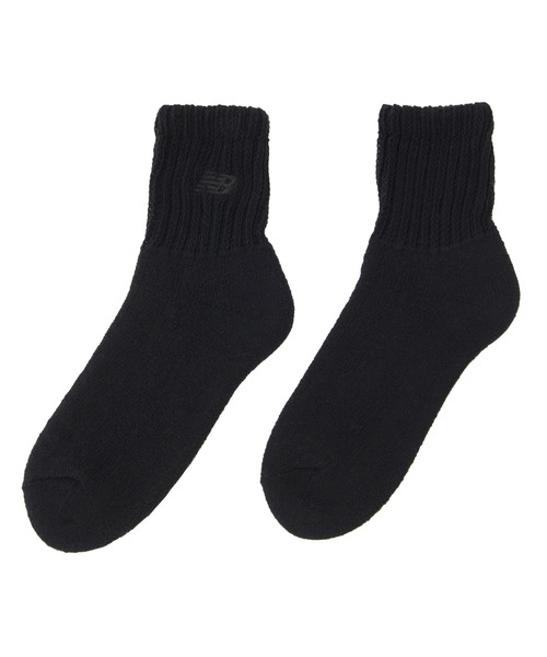 new balance 黒ショートソックス New Balance（ニューバランス） 靴下 コンフォートショートソックス