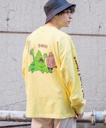 tシャツ 「toothblue/トゥースブルー」イラストレーターコラボ/ルーズロンT メンズ｜ZOZOTOWN Yahoo!店