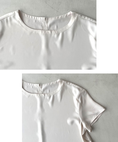 ブラウス シャツ オフィスで着られるきちんとTシャツ レディース Ehre style ブラウス シャツ オフィスで着られるきちんとTシャツ