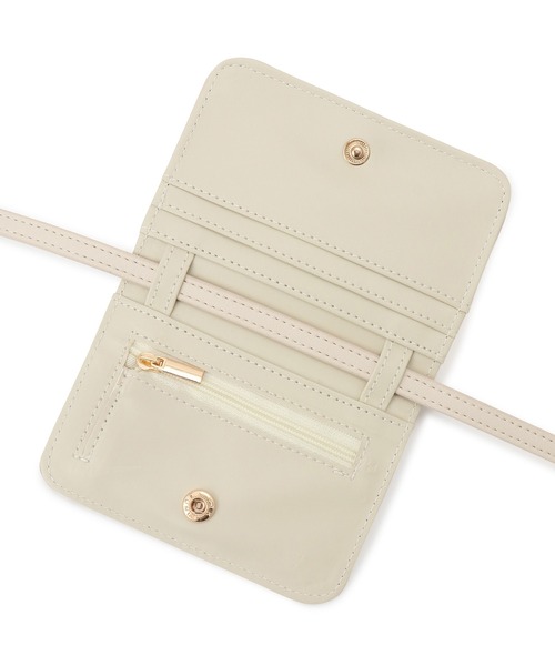 横綱メガ豚QVENCE EXCHANGE ミニウォレットショルダーバッグ ROPE' PICNIC ショルダーバッグ バッグ ウォレット＆マイクロ