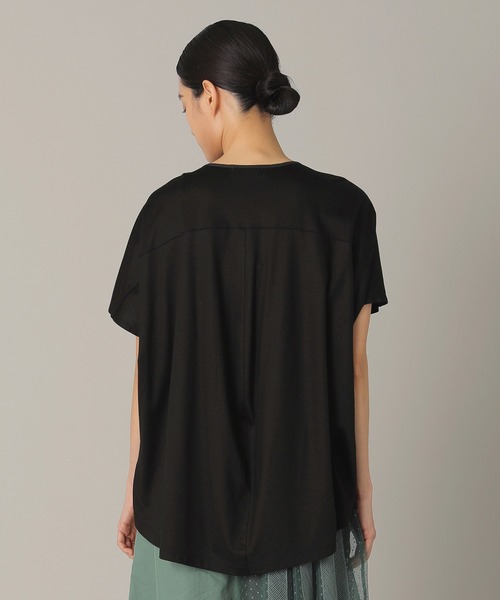 tシャツ ピンタックドッキング / Tシャツ / S レディース ZUCCa tシャツ ピンタックドッキング / Tシャツ S レディース