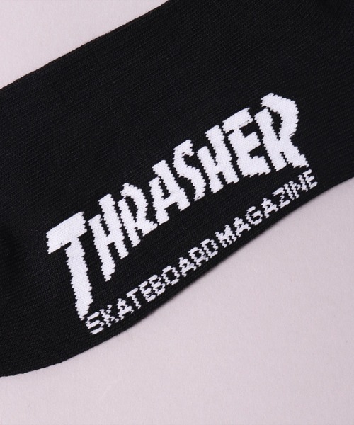 THRASHER（スラッシャー） 靴下 (LF)「THRASHER」「3足セット」ロゴ