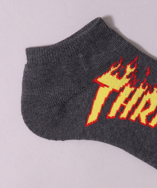 THRASHER（スラッシャー） 靴下 (LF)「THRASHER」「3足セット」ロゴ