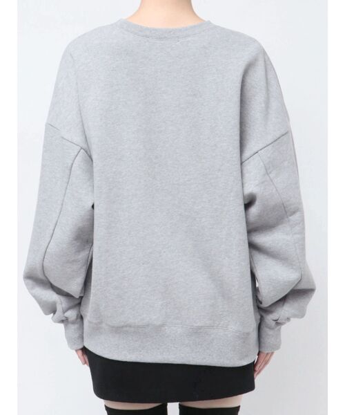 美品♦︎EMODA♦︎ 【希少】トレーナー EMODA（エモダ） トレーナー スウェット 「WEB限定」スパイラルロゴ