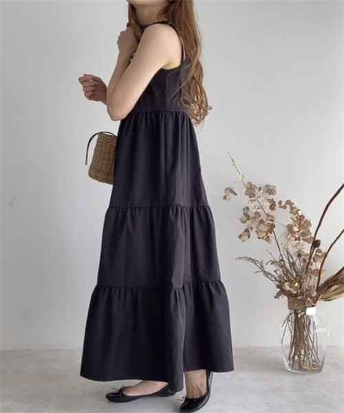 専用⭐︎JACADI & Bonpoint ワンピース 2点セット FREE STYLISTS ワンピース 前後2WAY 肩リボンティアードキャミ