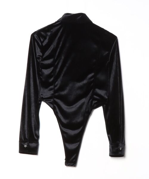 JOHN LAWRENCE SULLIVAN ブラウス シャツ VELOUR BODY SUIT