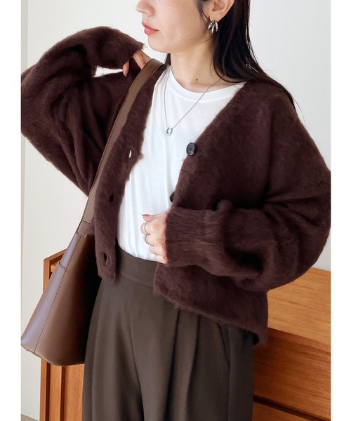 【専用】ラクーンニットカーディガン LAGUNAMOON（ラグナムーン）の「CHNラクーンニットカーディガン