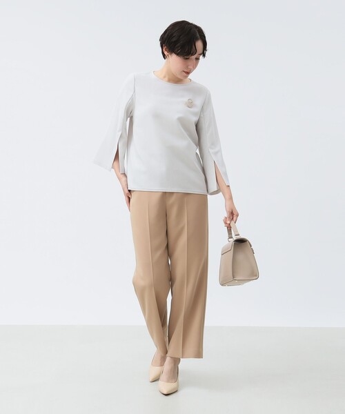 B：MING by BEAMS スラックス パンツ 「オフィス・フォーマル