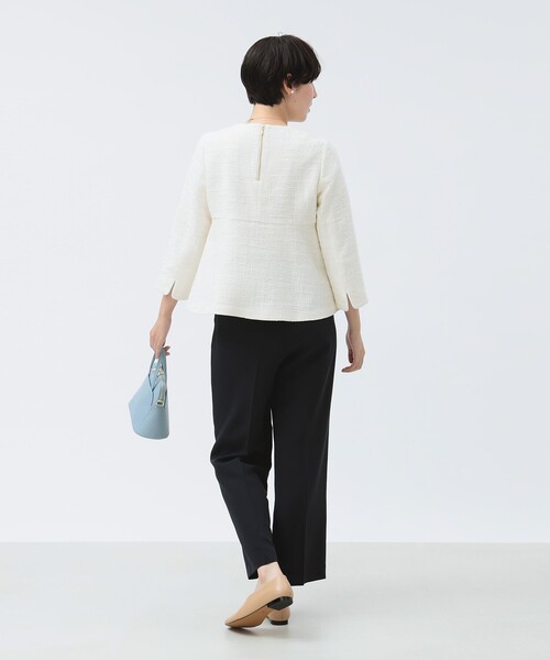 B：MING by BEAMS スラックス パンツ 「オフィス・フォーマル