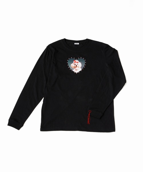 tシャツ HEY! Mrs ROSE(ヘイ！ミセスローズ)HOTFIXロンT レディース HEY!MrsROSE tシャツ HEY! Mrs ROSE(ヘイ！ミセスローズ)HOTFIX