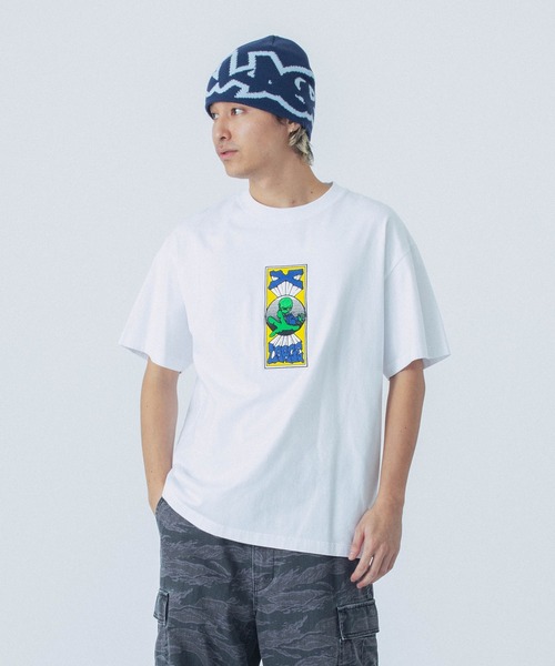 エイリアンプリント ホワイトTシャツ Lサイズ XLARGE tシャツ XL ALIEN S/S TEE メンズ レディース : ZOZOTOWN