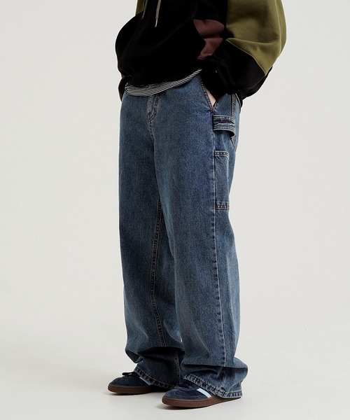 ★送料・関税込★WV PROJECT★Floor Carpenter Denim Pants★ WV PROJECT ジーンズ 「WV PROJECT」Floor carpenter denim