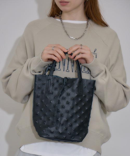 【MARINE SERRE】ミニフューチュラ パネル エンボストートバッグ MARINE SERRE】ミニフューチュラ パネル エンボストートバッグ