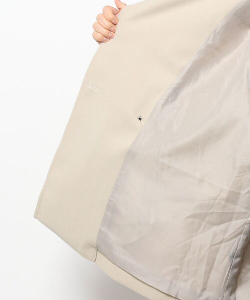 「cepo」 ピーコート M ダークグレー レディース_画像2