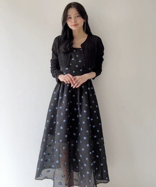 【(●´ω｀●) 】SNIDEL キャミワンピ　ワンピース WEB限定】ティアードキャミワンピース(マキシ・ロングワンピース
