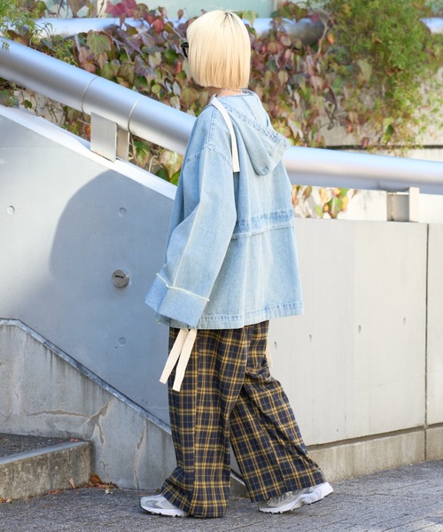 SOUNDSGOOOOD（サウンズグッド） パーカー 」デニムアノラックパーカー