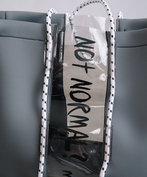 「MARECHAL TERRE」 トートバッグ FREE グレー レディース_画像9