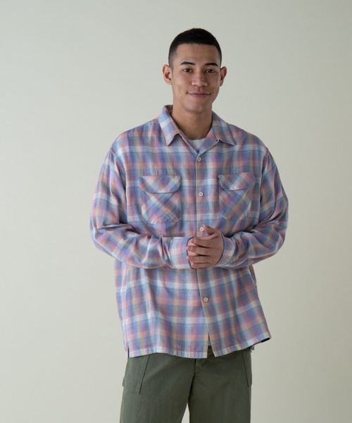 PENDLETON 柄シャツ Mサイズ PENDLETON シャツ オープンカラーシャツ（UNISEX) メンズ