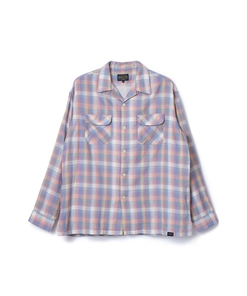 極美品　PENDLETON　オープンカラープルオーバーシャツ　チーフジョセフ　L 極美品 PENDLETON オープンカラープルオーバーシャツ チーフ