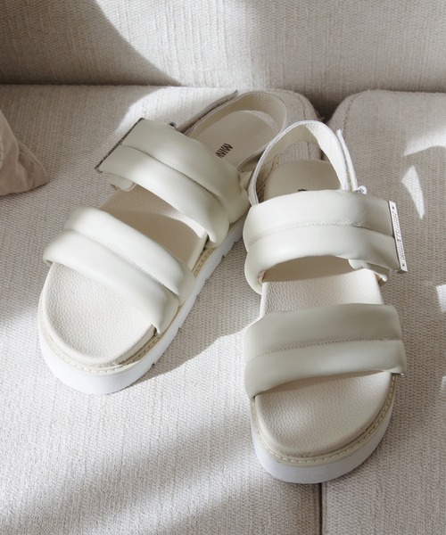 【新品未使用】MINNETONKA サンダル ホワイト 24cm Minnetonka（ミネトンカ） 厚底 サンダル ミネトンカ