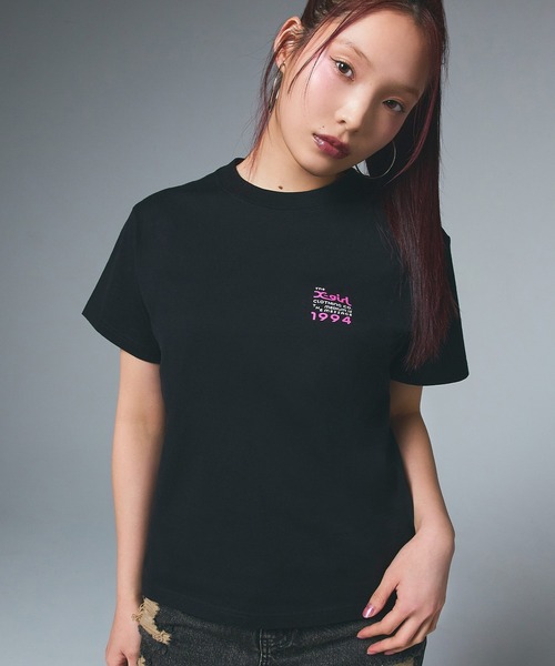 tシャツ W REGULAR LOGO TEE レディース X-girl tシャツ BOX LOGO AND FACE S/S TEE レディース メンズ