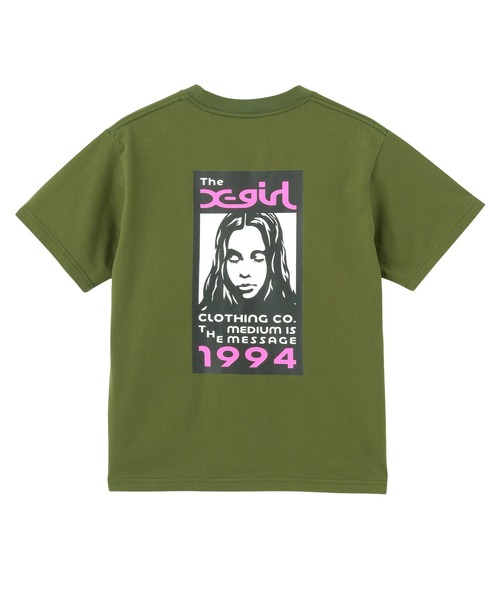 x-girl Tシャツ ３色セット Lサイズ X-girl tシャツ BOX LOGO AND FACE S/S TEE レディース メンズ