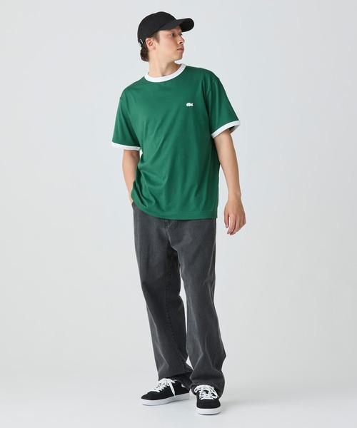 すぐ届く【Lacoste】バイオウォッシュ6パネルキャップ 綿100％ LACOSTE｜バイオウォッシュ6パネルキャップ | Rakuten Fashion