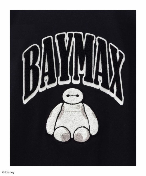 Disney tシャツ 「BAYMAX /ベイマックス」サガラ刺繍Tシャツ