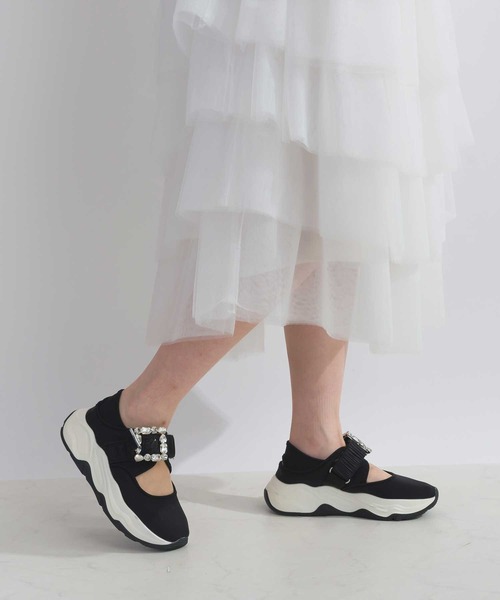 PICCIN PERLA ワンピース ティアードチュールダンボールワンピース