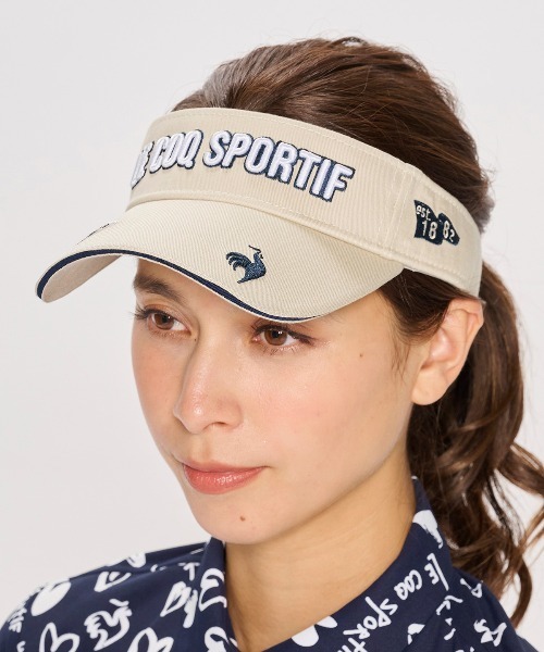 le coq sportif GOLF（ルコックスポルティフ ゴルフ） サンバイザー