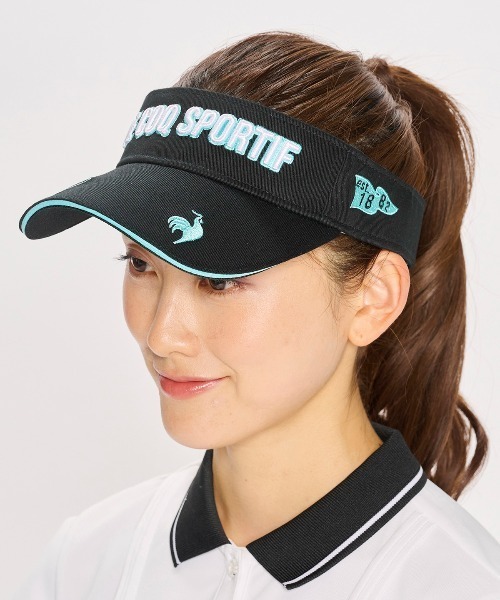 le coq sportif GOLF サンバイザー 定番ロゴサンバイザー