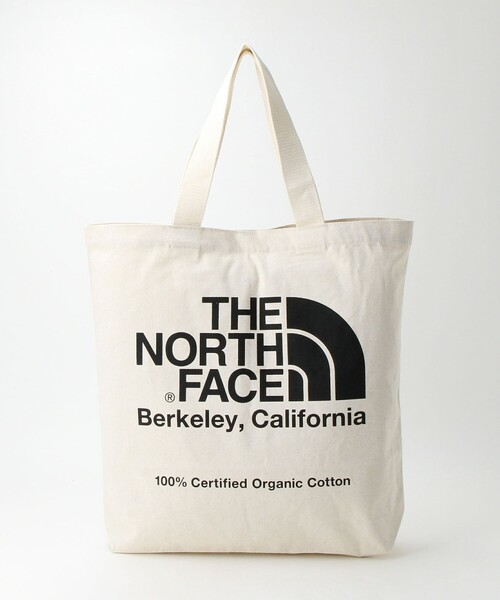 THE NORTH FACE トートバッグ 「THE FACE」オーガニックコットン