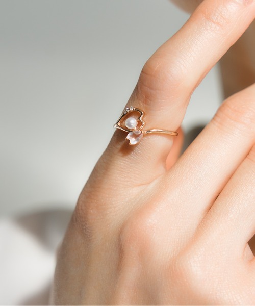 Jewel closet by L&Co. 指輪 リング シルバー 925 桜/さくら モチーフ 