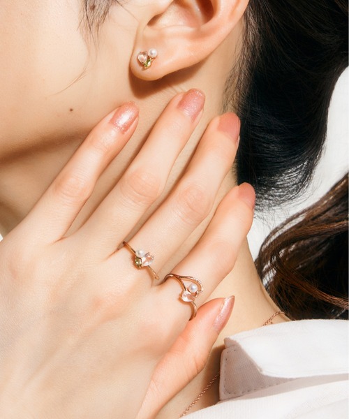 Jewel closet by L&Co. 指輪 リング シルバー 925 桜/さくら モチーフ 