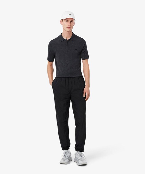 LACOSTE（ラコステ） パンツ ワッシャー加工 ナイロン 軽量撥水