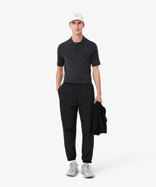 LACOSTE（ラコステ） パンツ ワッシャー加工 ナイロン 軽量撥水