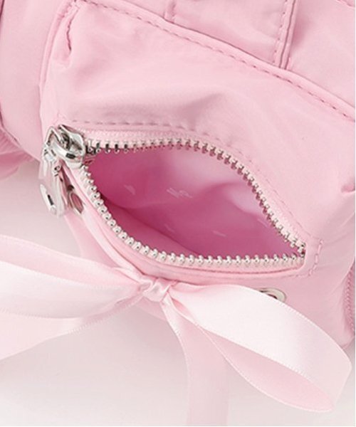 mezzo piano ボストンバッグ ダブルポケットリボン ボストンバッグ