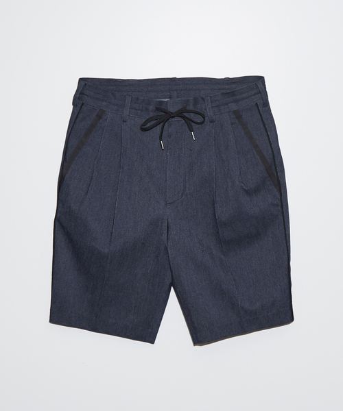 5351 POUR LES HOMMES スラックス 「デニムライク」シャンブレー