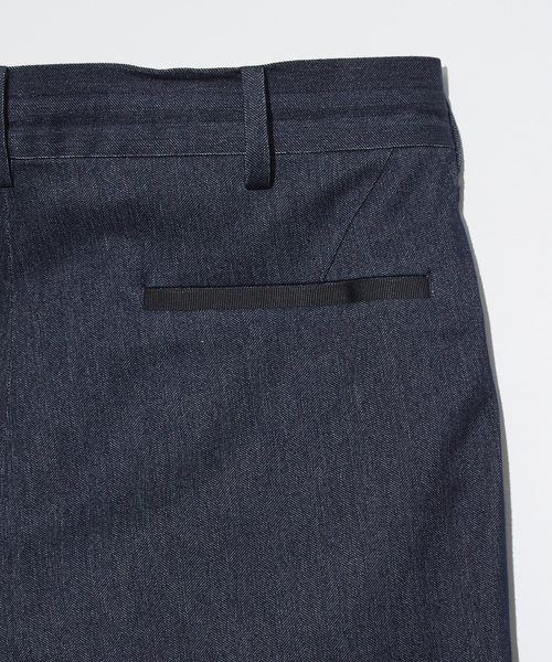 5351 POUR LES HOMMES スラックス 「デニムライク」シャンブレー
