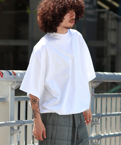 is-ness（イズネス） tシャツ BALLOON SHORT SLEEVE T-SHIRT メンズ