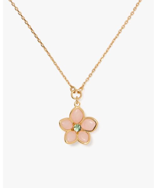 KATE SPADE パステルペタルステートメントネックレス kate spade NEW YORK ネックレス パステル ペタル ペンダント