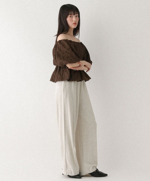 ブラウス シャツ JACQUARD SALT SHRINKAGE レディース roar guns ブラウス シャツ JACQUARD SALT SHRINKAGE レディース