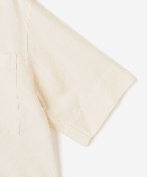 ブラウス シャツ LE GLAZIK | オープンカラー半袖シャツ WOMEN レディース LE GLAZIK ブラウス シャツ | オープンカラー半袖シャツ WOMEN