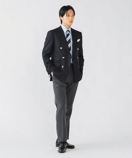 BEAMS HEART チノパン サージ ノープリーツ スラックス 25FW（S