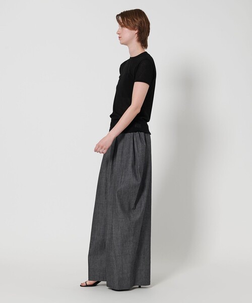 <AEWEN MATOPH>コクーン ワイドパンツ S(36) BLACK AEWEN MATOPH＞コクーン ワイドパンツ（その他パンツ）｜AEWEN