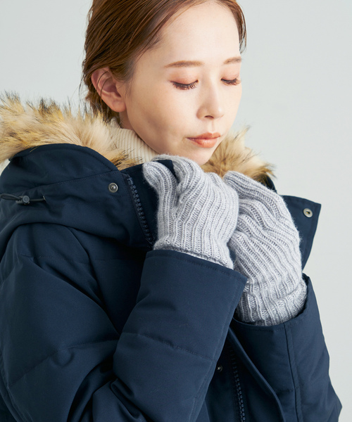 「SLOBE IENA」 手袋 FREE ライトグレー レディース_画像5