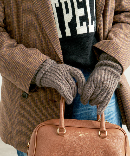 「SLOBE IENA」 手袋 FREE ライトグレー レディース_画像8