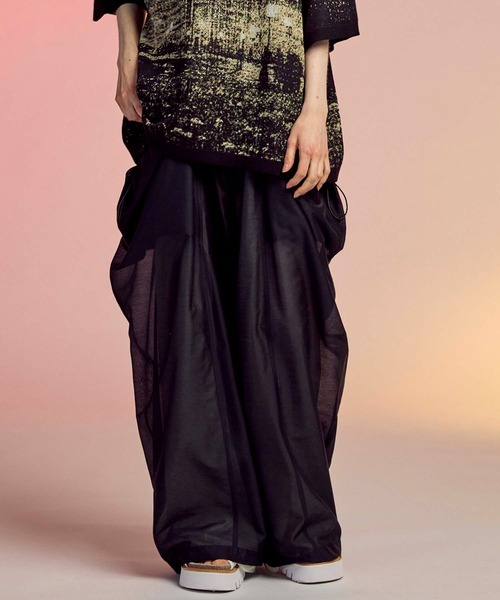 大学 割引 MAISON SPECIAL Wide Sheer 「UNISEX」Layered カーゴパンツ パンツ